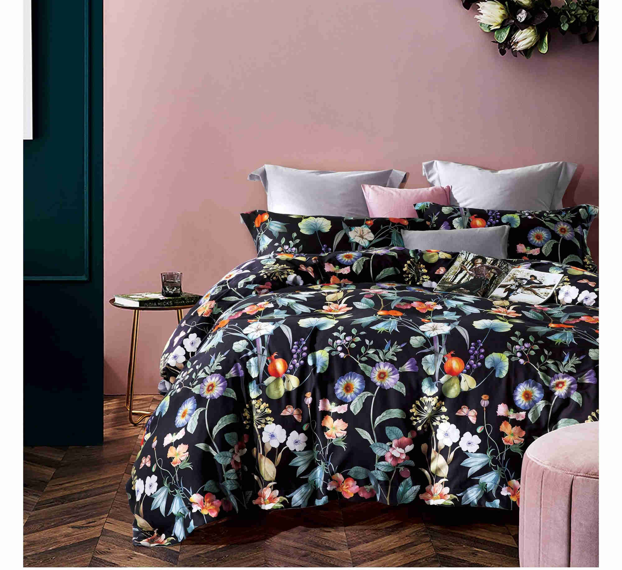 100% Cotton Bed Sheet Beautiful Design Bedding Sets For Bedroom